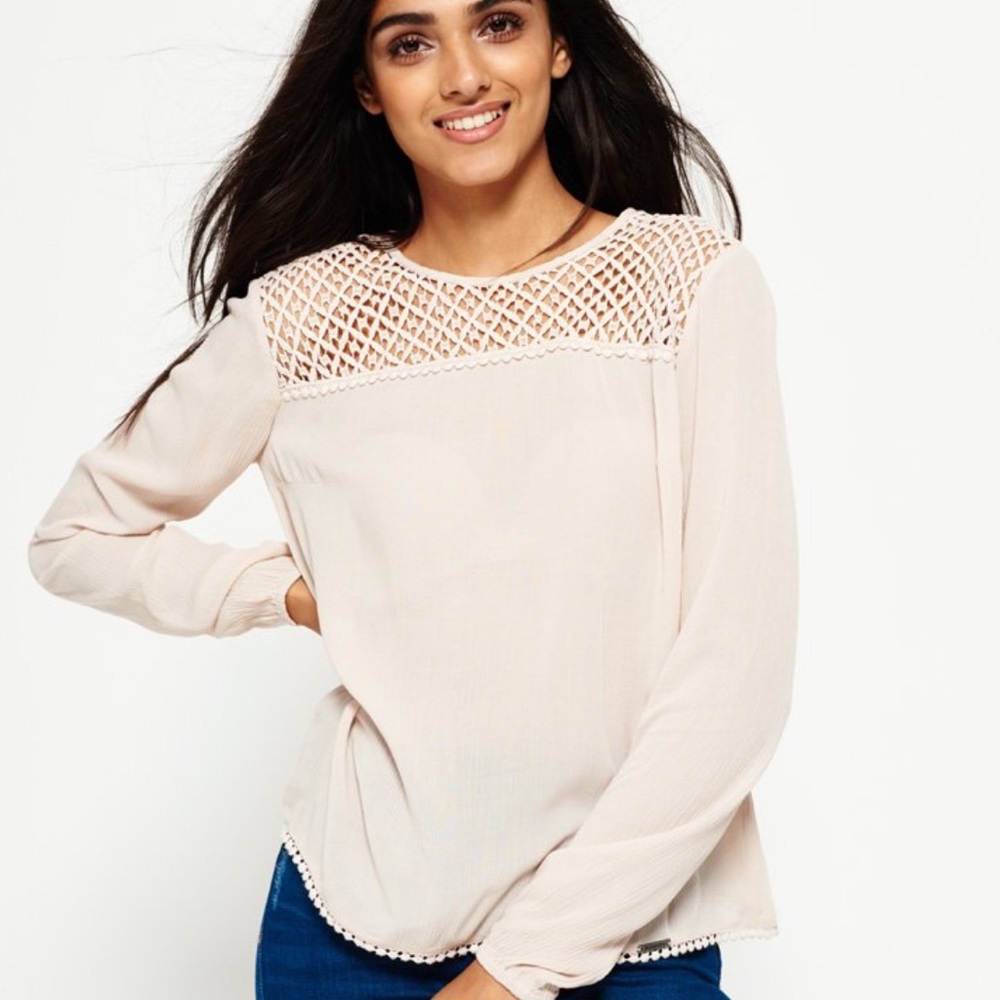 Brand new super dry  long sleeve blouse - Picture 11 of 14